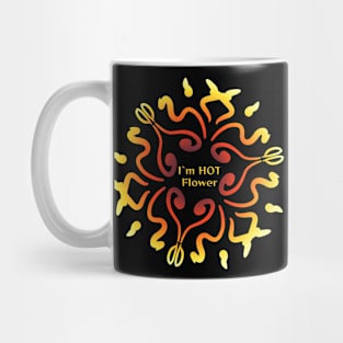 Hot flower mandala Mug